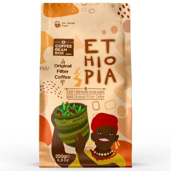 Ethiopia Filtre Kahve 250 Gr/